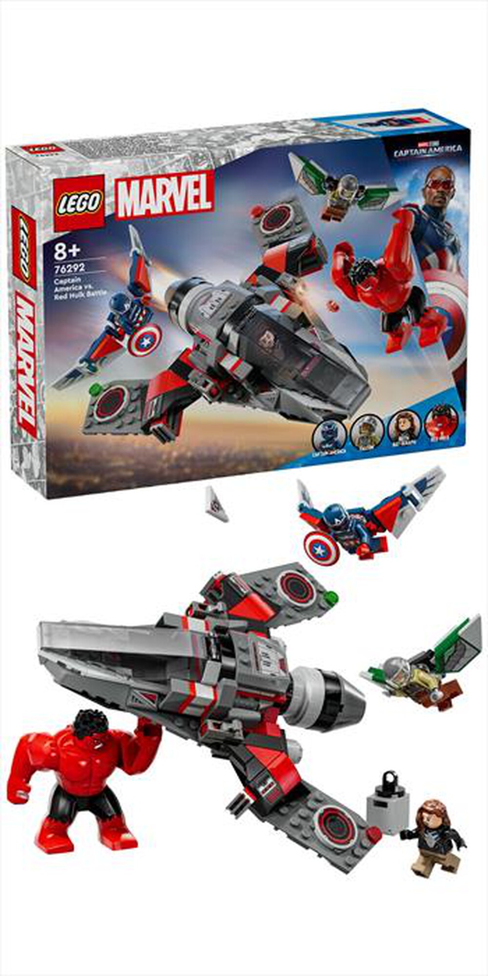 Immagine del prodotto LEGO - MARVEL Battaglia Captain America vs. Hulk - 76292