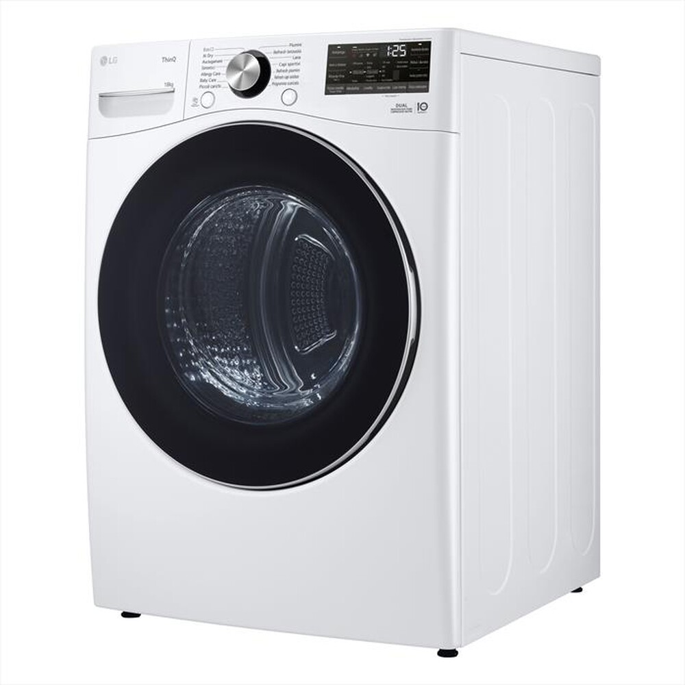 Immagine del prodotto LG - Asciugatrice RH18U8AVCW 18Kg Classe D-Bianco