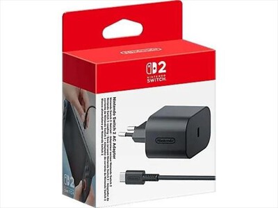 NINTENDO - BEE SWITCH 2 AC ADAPTER EUR-Nero,  NINTENDO - BEE SWITCH 2 AC ADAPTER EUR-Nero