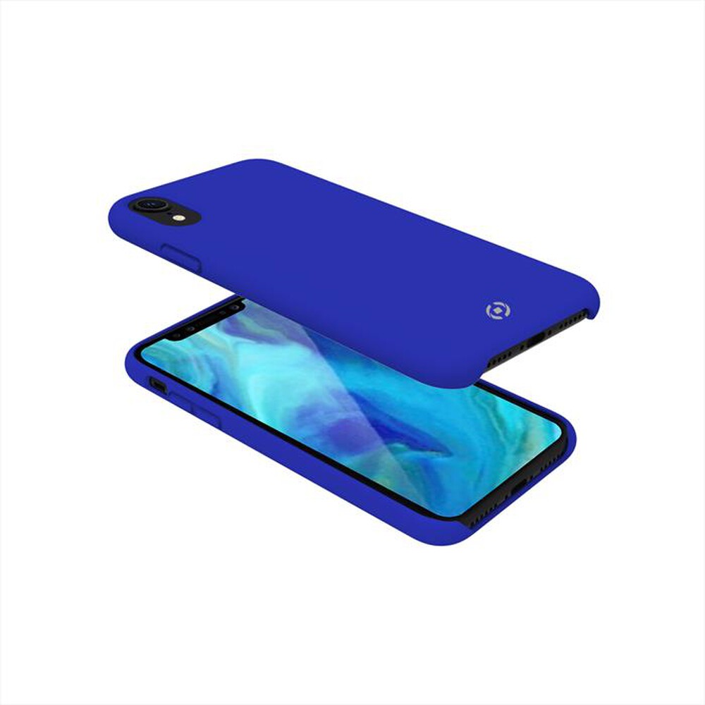 "CELLY - COVER PER IPHONE XR-Blu/Silicone"