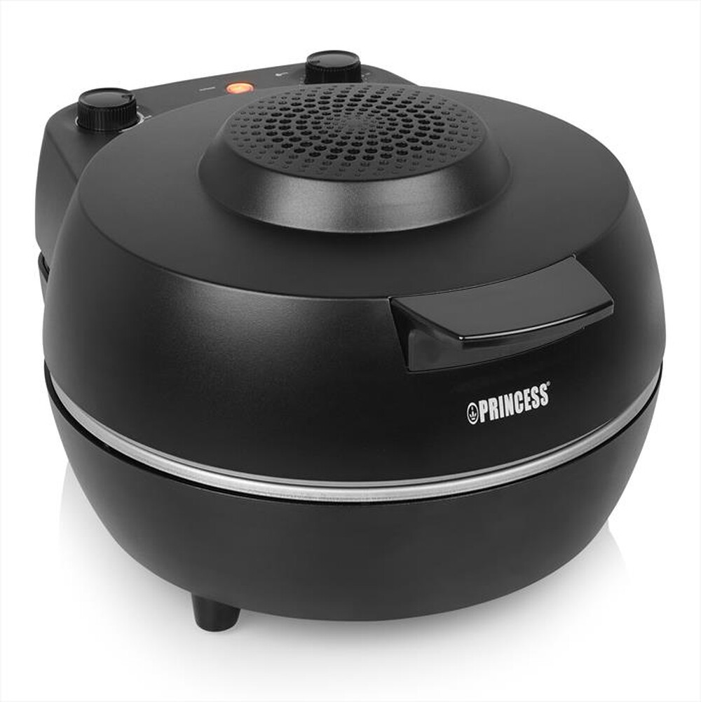 "PRINCESS - Forno per pizza con pietra refrattara 115005-nero"