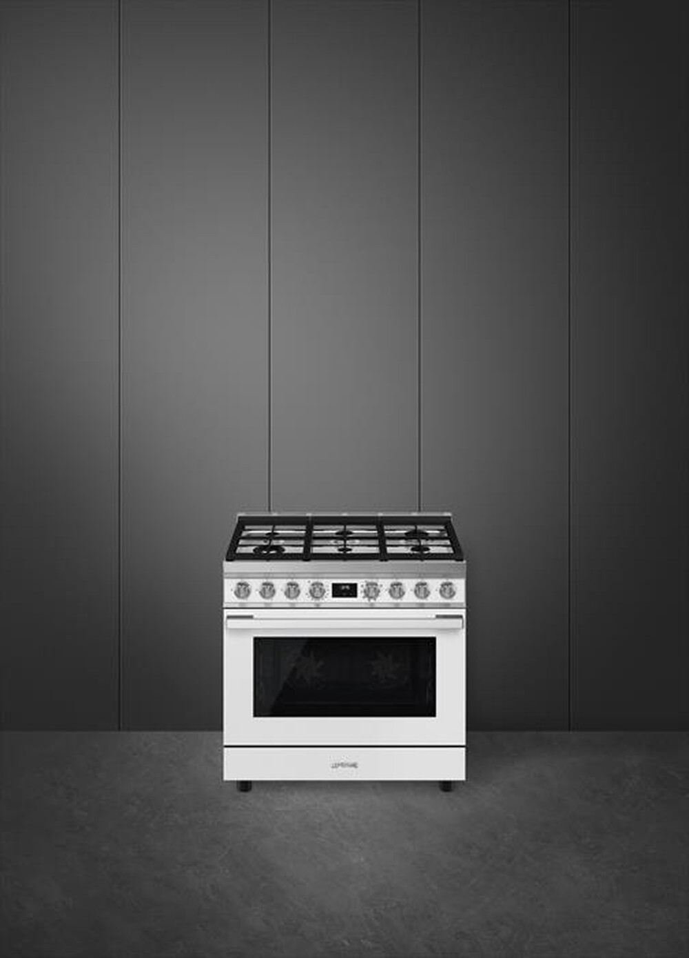"SMEG - Cucina a gas CPF9GMWH1 Classe A-Bianco"