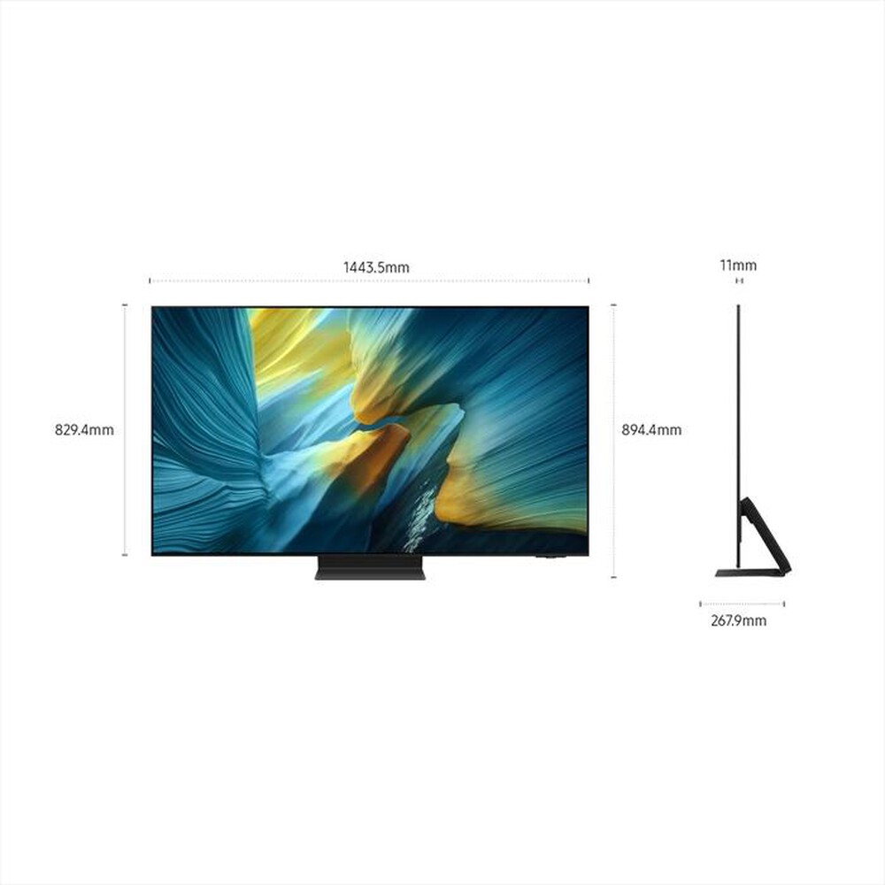 "SAMSUNG - Smart TV OLED UHD 4K 65\" QE65S95FATXZT-Graphite Black"