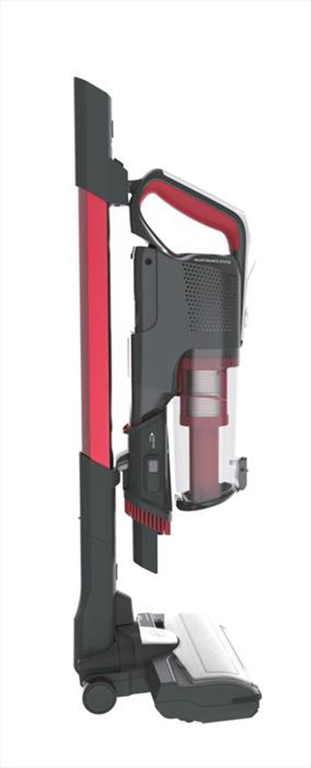 "HOOVER - Aspirapolvere ricaricabile HF522STH-Grigio, Rosso"