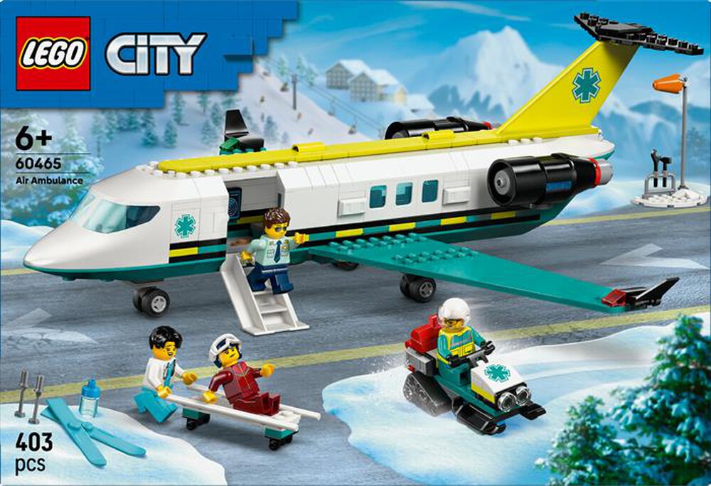 Immagine del prodotto LEGO - CITY BIG VEHICLES Aereo ambulanza emergenza 60465
