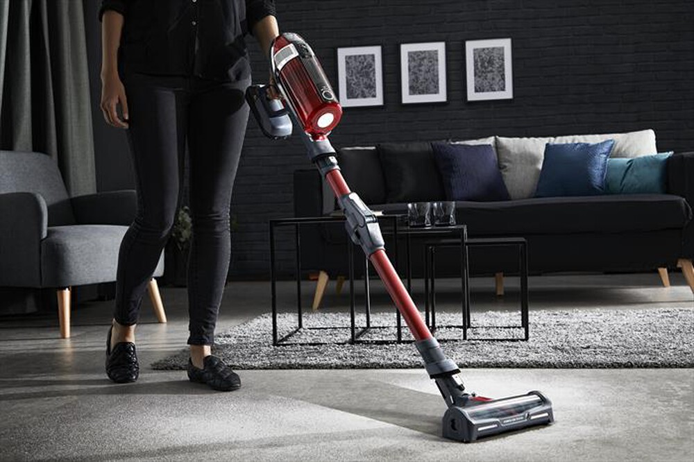 "ROWENTA - RH9879 X-FORCE 11.60 Aspirapolvere Senza Fili-Rosso regale e grigio interno"