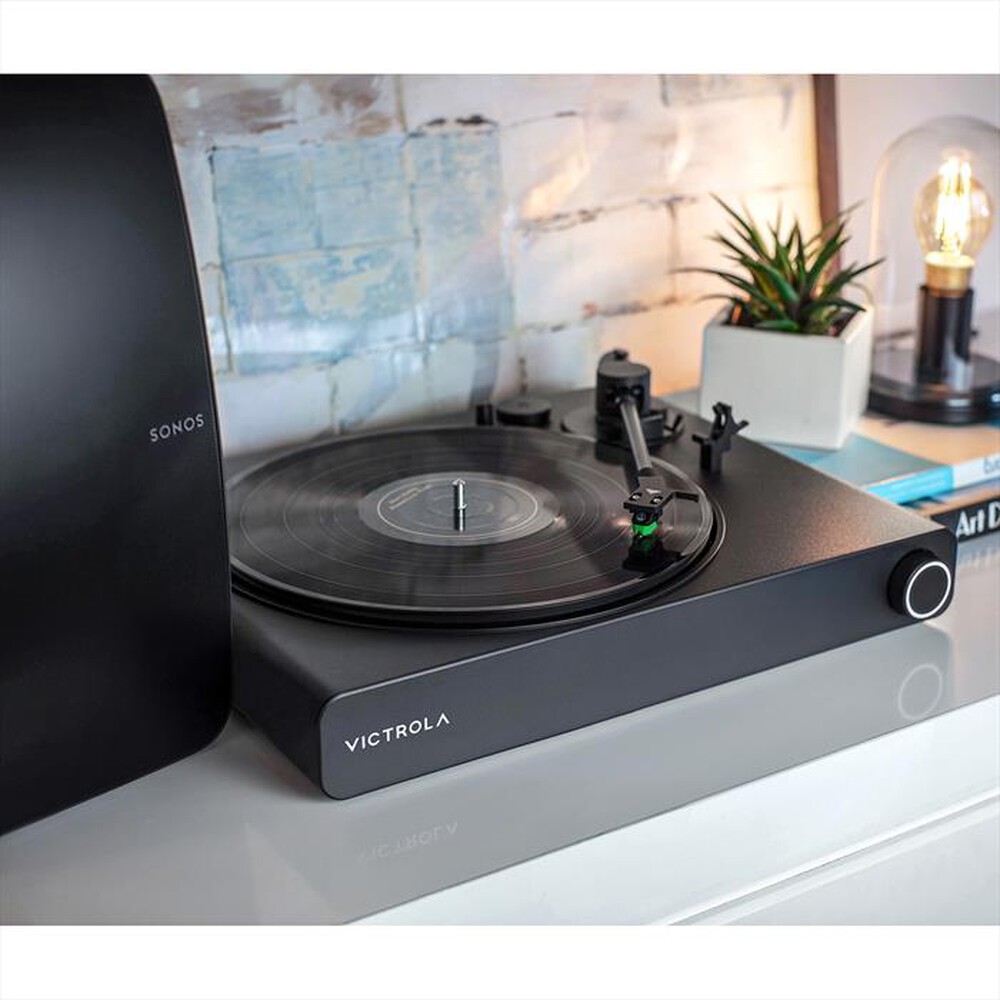 "VICTROLA - Piatto giradischi ONYX-Nero"