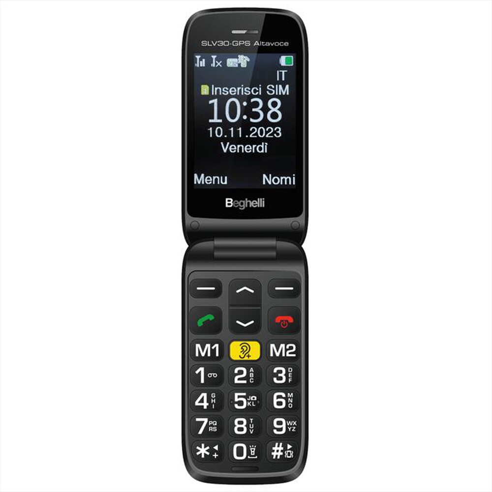 Immagine del prodotto BEGHELLI - Cellulare SLV30 GPS ALTAVOCE-Grigio