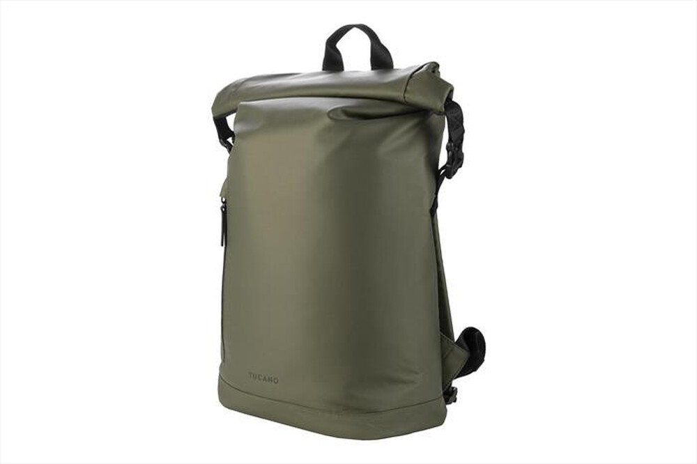 "TUCANO - Zaino ROLLO per laptop 15.6\" e MacBook 16\"-VERDE MILITARE"