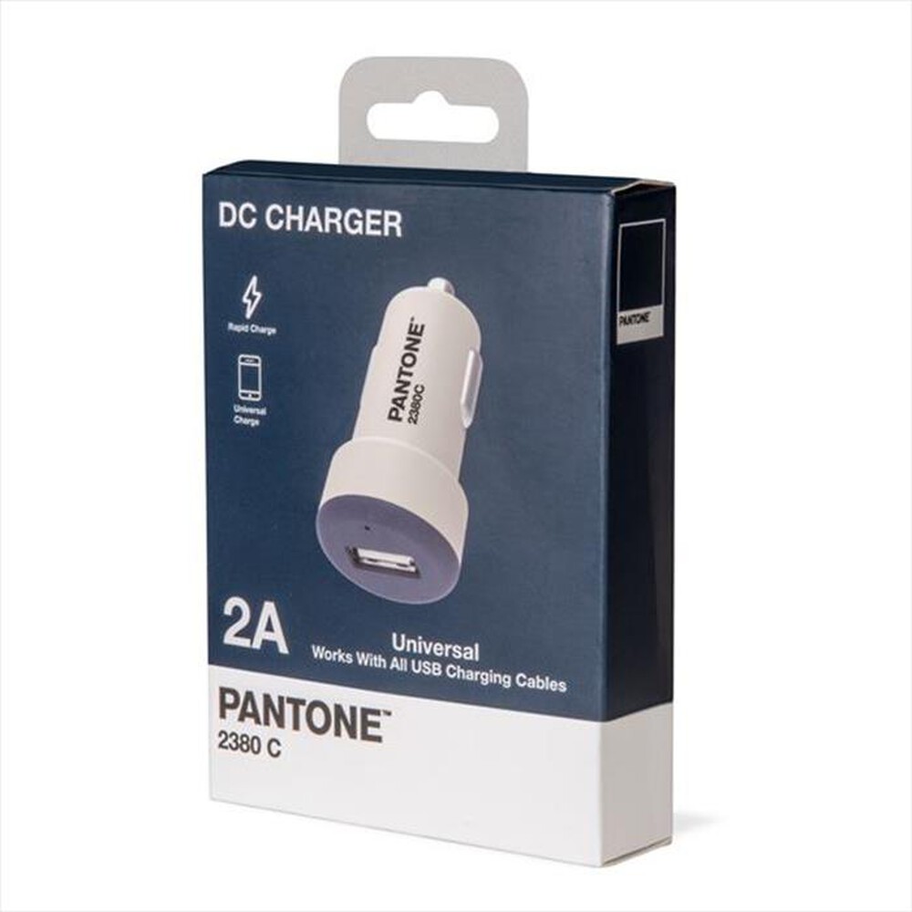 Immagine del prodotto PANTONE - PT-DC1USBN - PANTONE CAR CHARGER 2.1A-BLU/PLASTICA