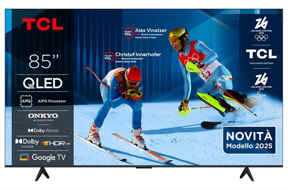 Immagine del prodotto TCL - Smart TV Q-LED UHD 4K 85" 85P79K-Metallico