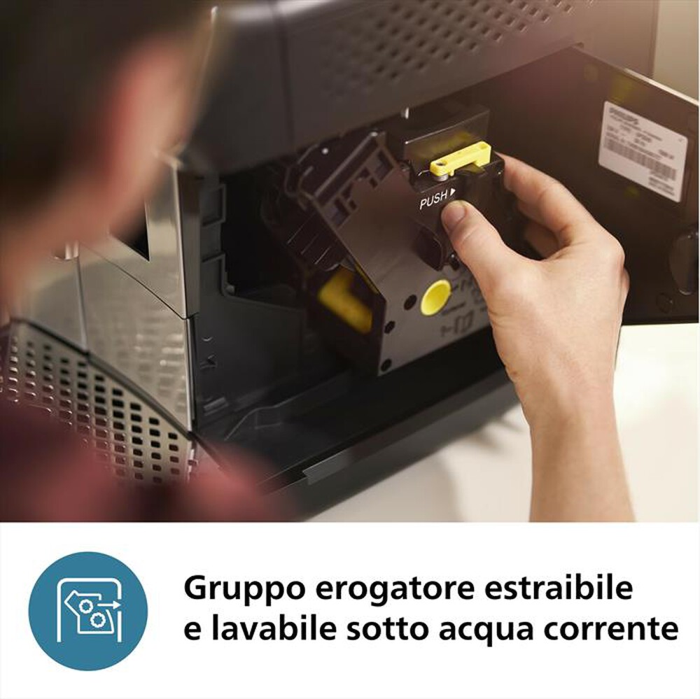 "PHILIPS - Macchina da caffè automatica SERIES 800 EP0820/00-nero"