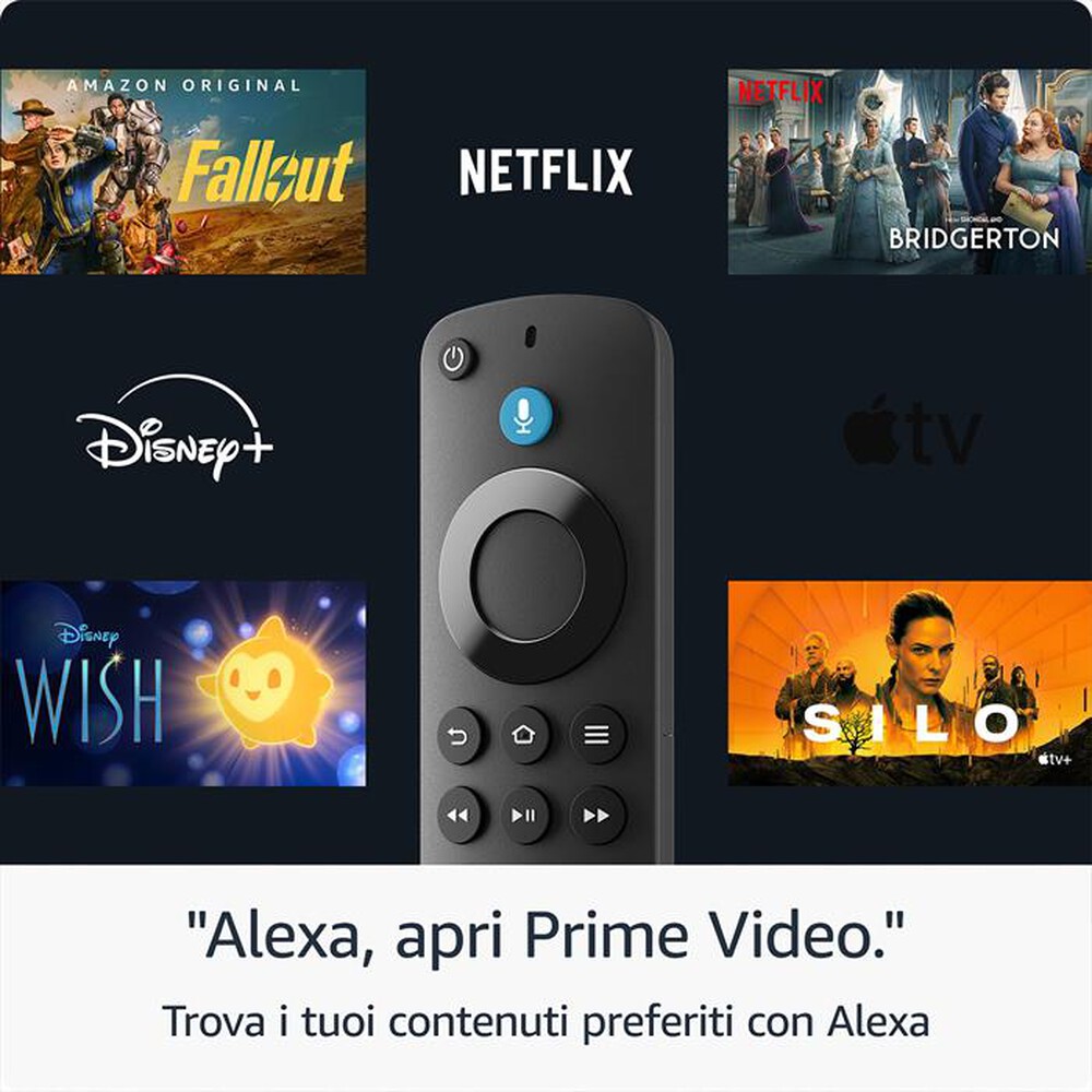 "AMAZON - NUOVO MODELLO AMAZON FIRE TV STICK HD-Nero"
