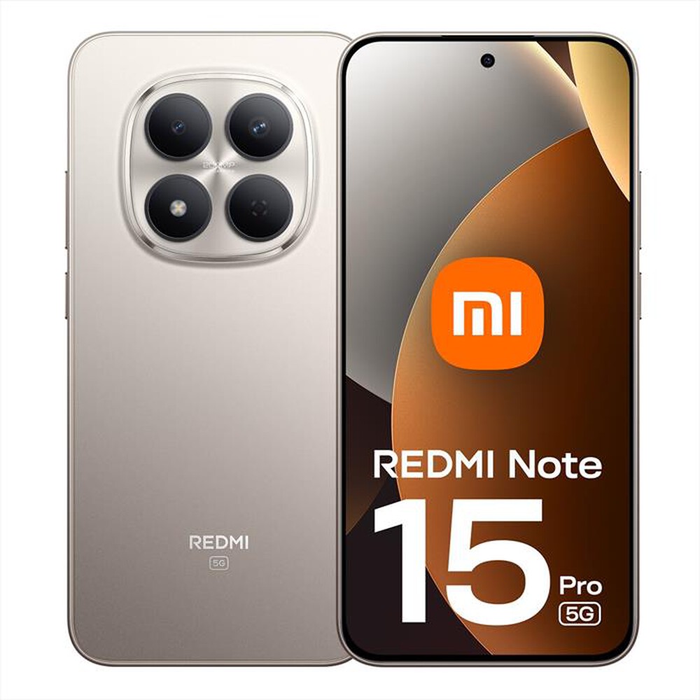 Immagine del prodotto XIAOMI - Smartphone REDMI NOTE 15 PRO 5G 8+256-Titanium Color