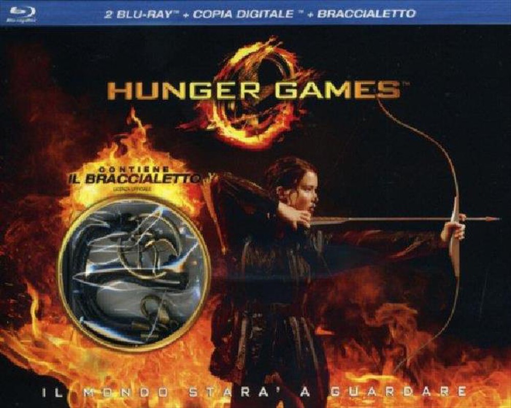 "WARNER HOME VIDEO - Hunger Games (2 Blu-Ray+Copia Digitale+Bracciale"