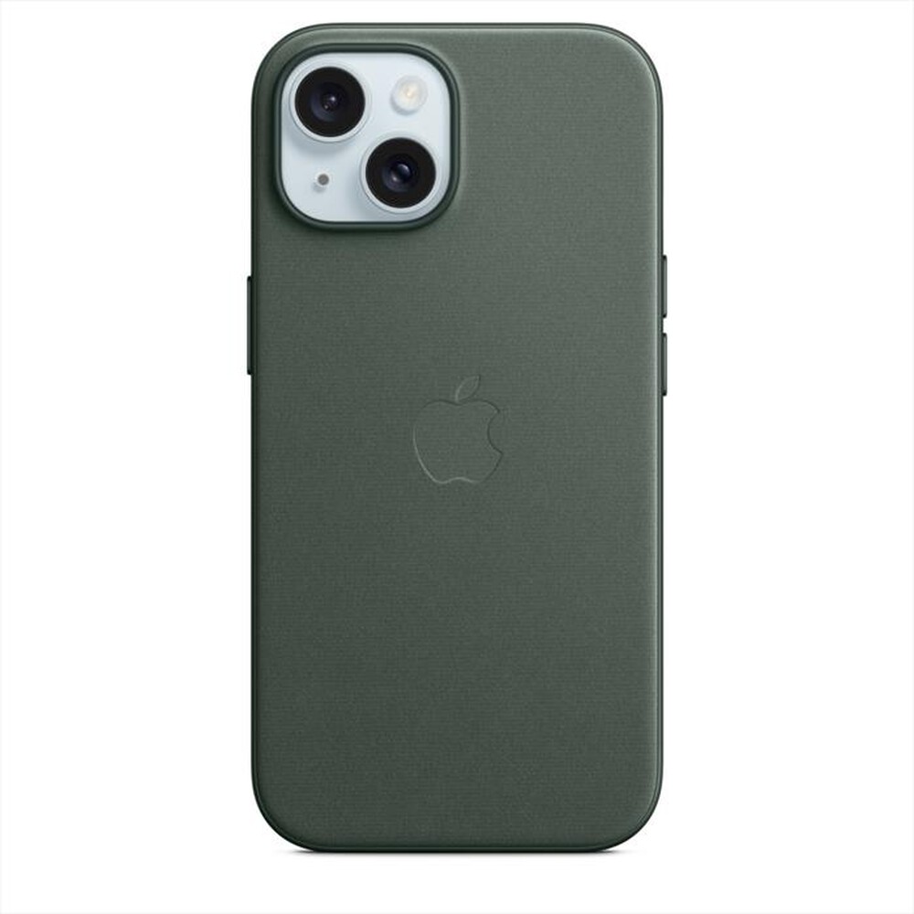 "APPLE - Custodia MagSafe tessuto iPhone 15-Sempreverde"