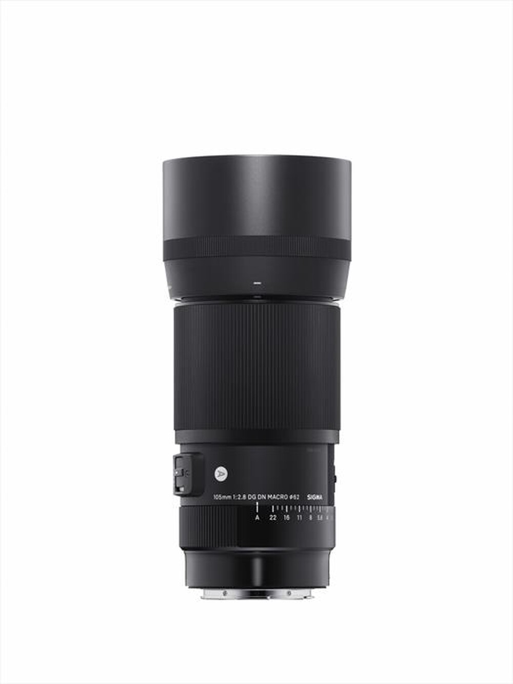 "SIGMA - OB.105/2.8 (A) DG DN MACRO SONY E/MOUNT-Nero/Silver"
