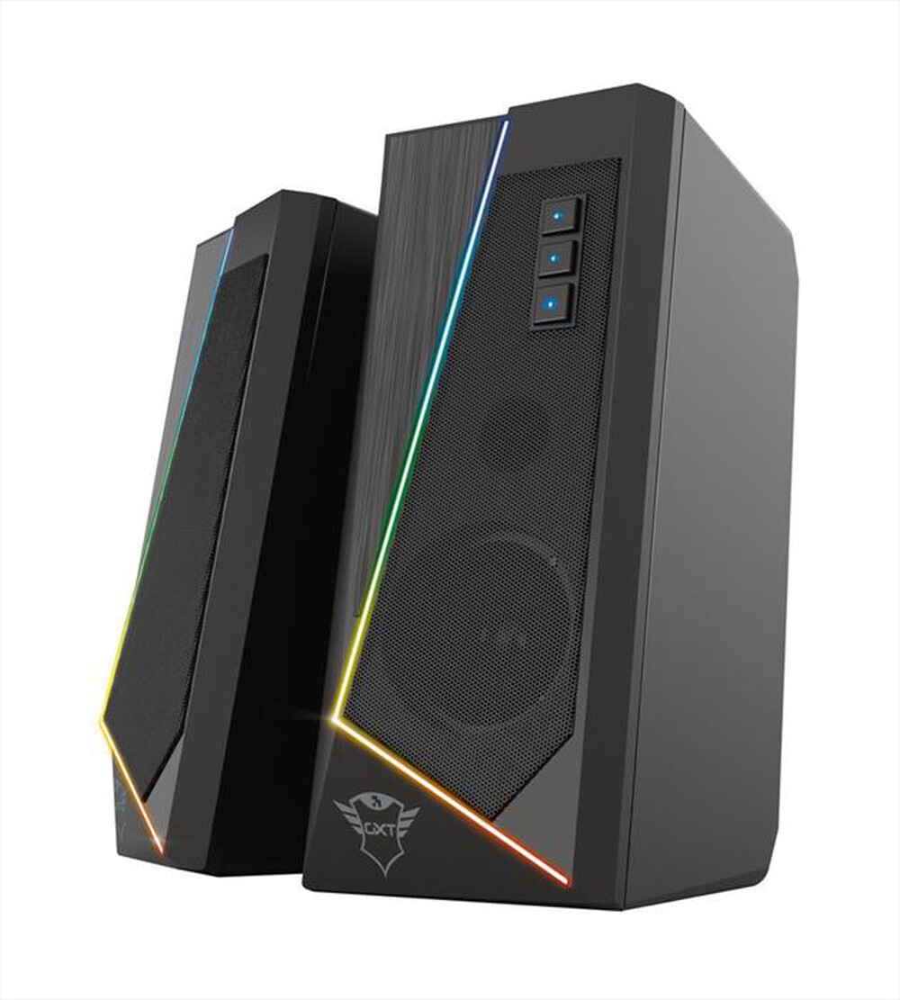 "TRUST - GXT609 ZOXA RGB LED SPEAKER SET-Black RGB"