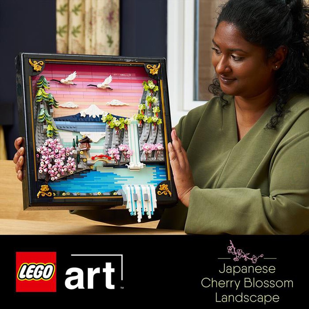 Immagine del prodotto LEGO - ART Paesaggio giapponese ciliegi fioriti - 31218