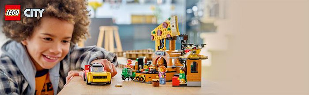 Immagine del prodotto LEGO - CITY Centro di consegna pizze con veicoli - 60496