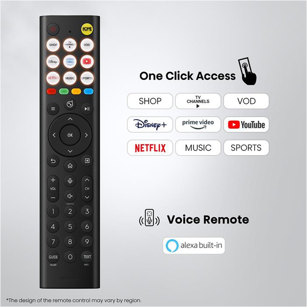 Immagine del prodotto HISENSE - Smart TV Mini LED 4K 55" 55E89S-NERO