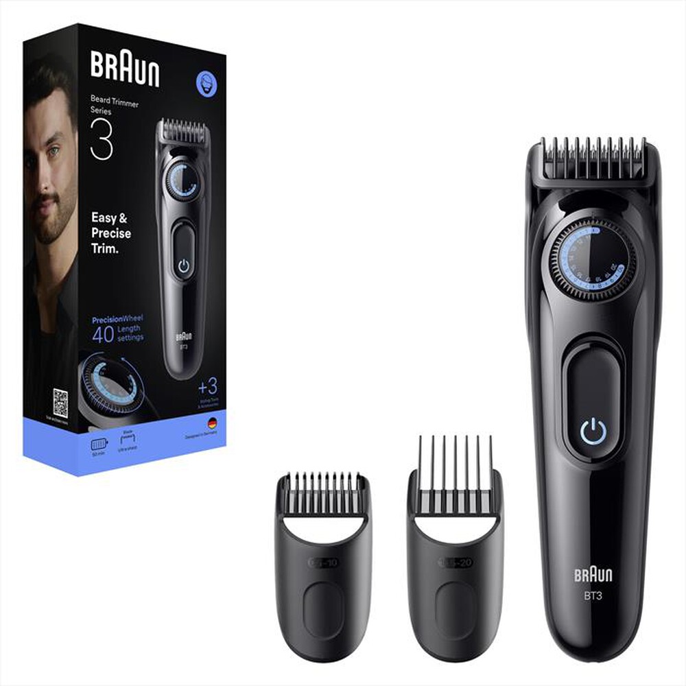 "BRAUN - Regolabarba BT 3520-NERO"