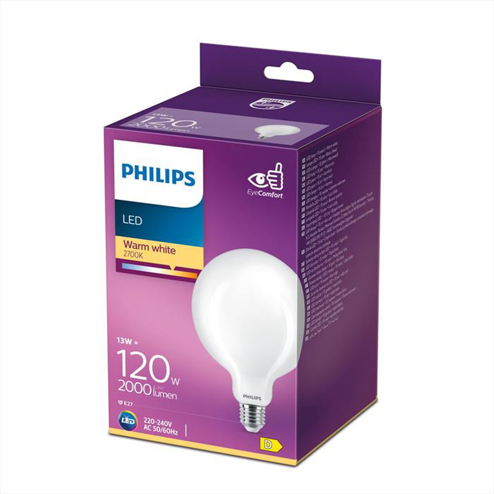 Immagine del prodotto PHILIPS - LED LAMPADINA 13W 120W E27 LUCE BIANCA CALDA