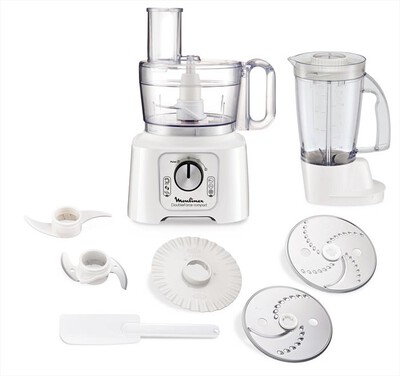 MOULINEX - FP5441-Bianco, argento e grigio scuro