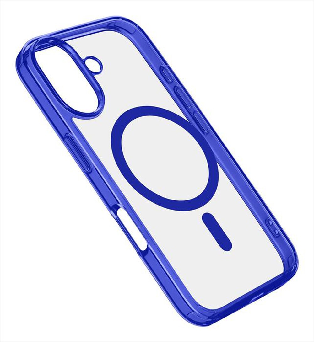 "CELLULARLINE - Cover case ICONIC MAG per iPhone 16-Blue"