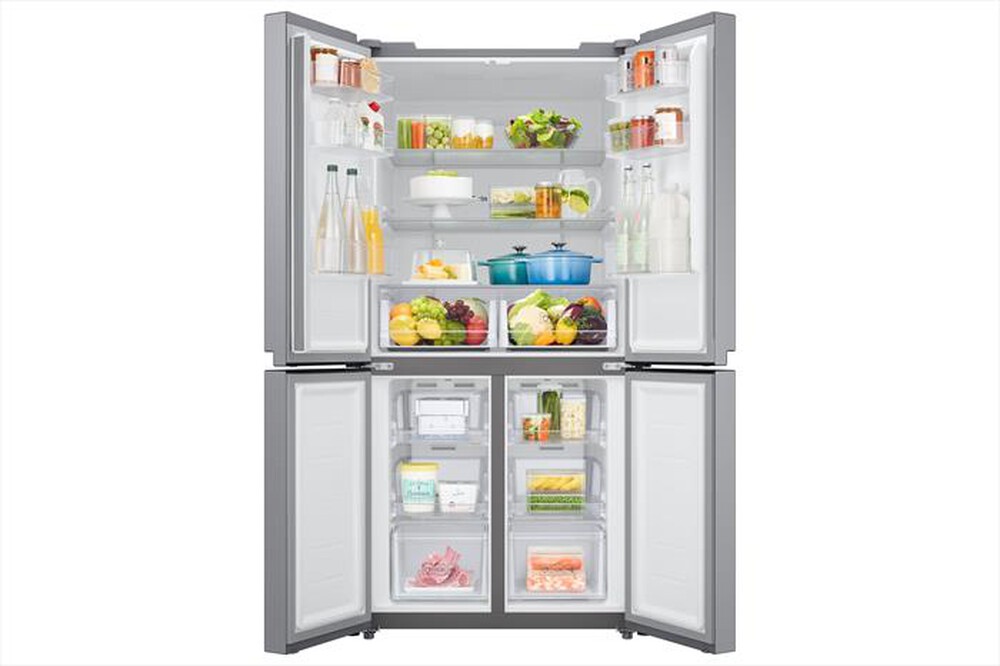 "SAMSUNG - Frigorifero 4 porte RF48A400EM9/EF Classe E 488 lt-INOX"