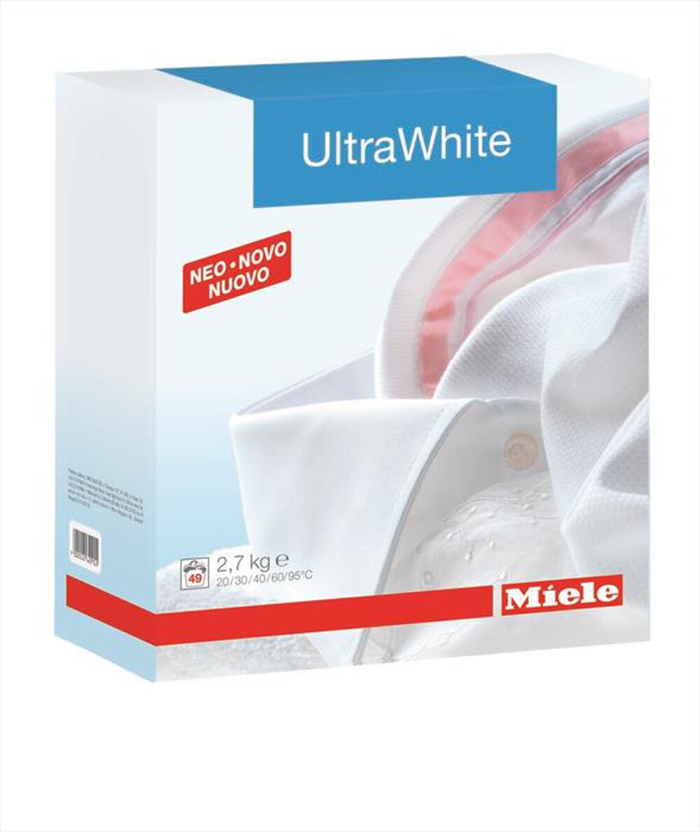 "MIELE - Detersivo in polvere UltraWhite, 2,7 kg"