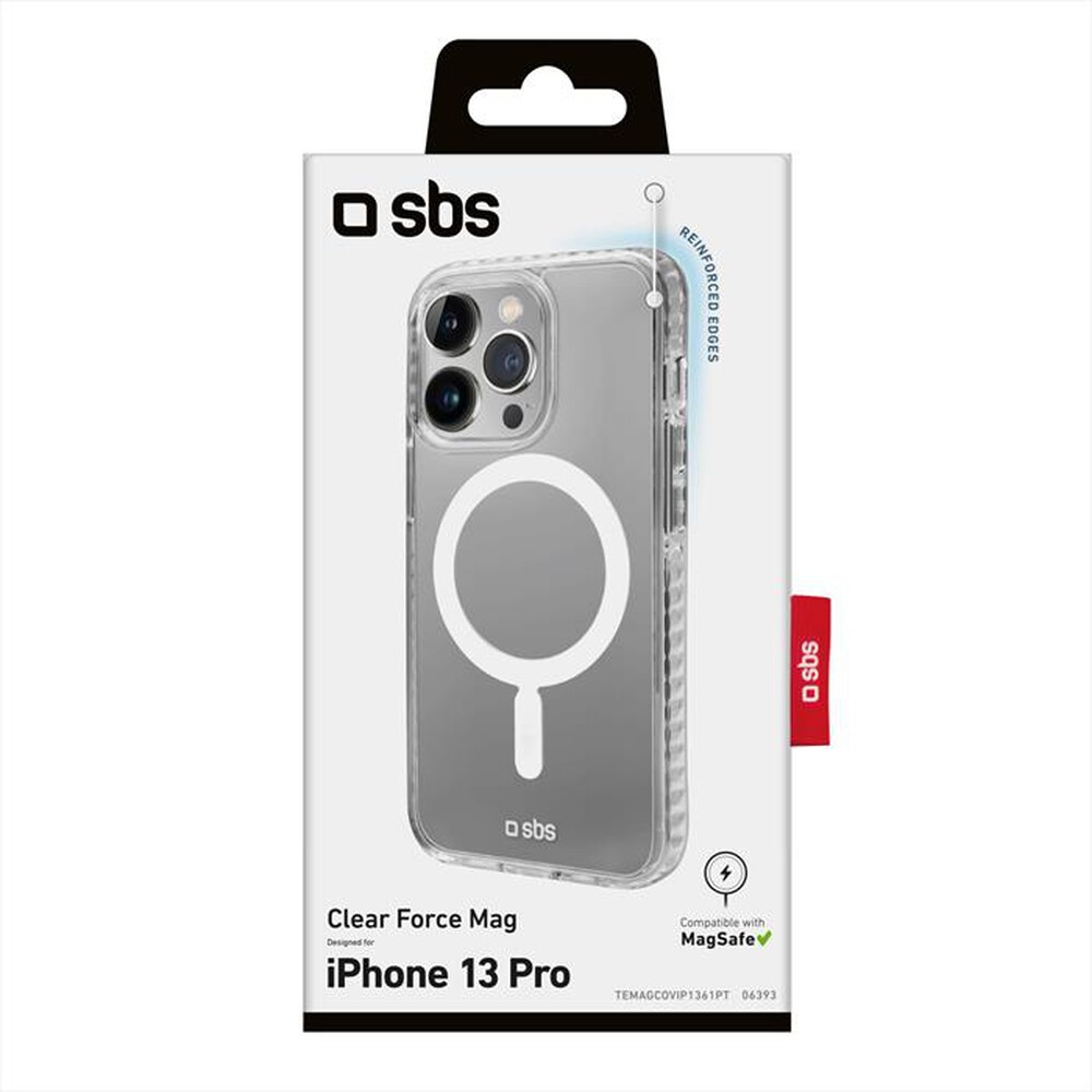 "SBS - Cover iPhone 13 Pro TEMAGCOVIP1361PT-Trasparente"