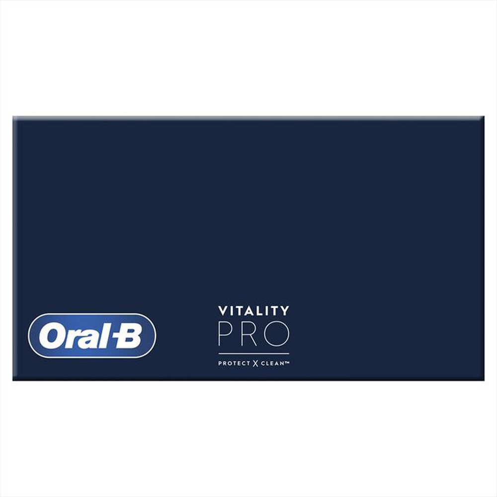 "ORAL-B - Spazzolino elettrico PW VITALITY PRO DUO HBOX-Blu, Nero"