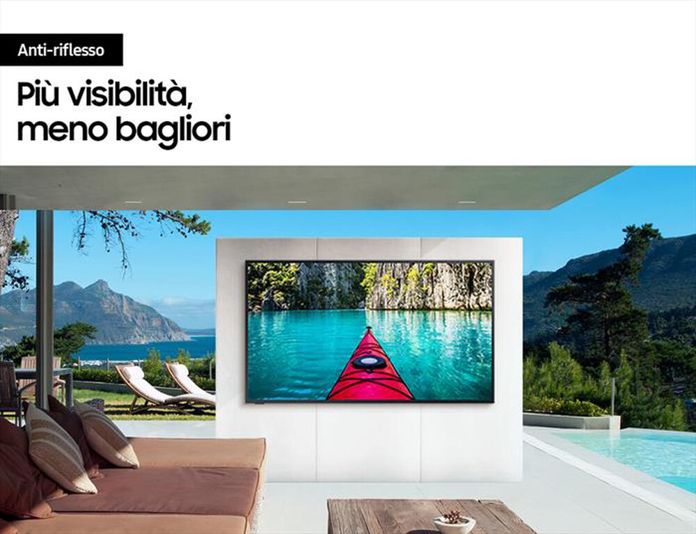 "SAMSUNG - Smart TV Q-LED The Terrace UHD 4K 55\" QE55LST7TA"