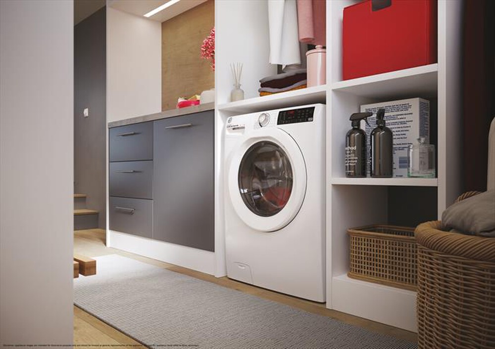 "HOOVER - Lavatrice H3WP4474TAM6/1-S 7 Kg Classe A-Bianco"
