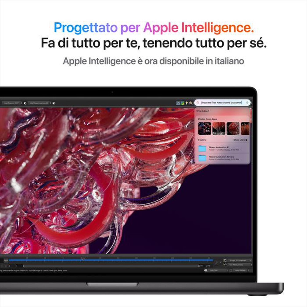 Immagine del prodotto APPLE - MacBook Pro 16'' M4 Pro Core 14 CPU 20 GPU 512GB-Argento