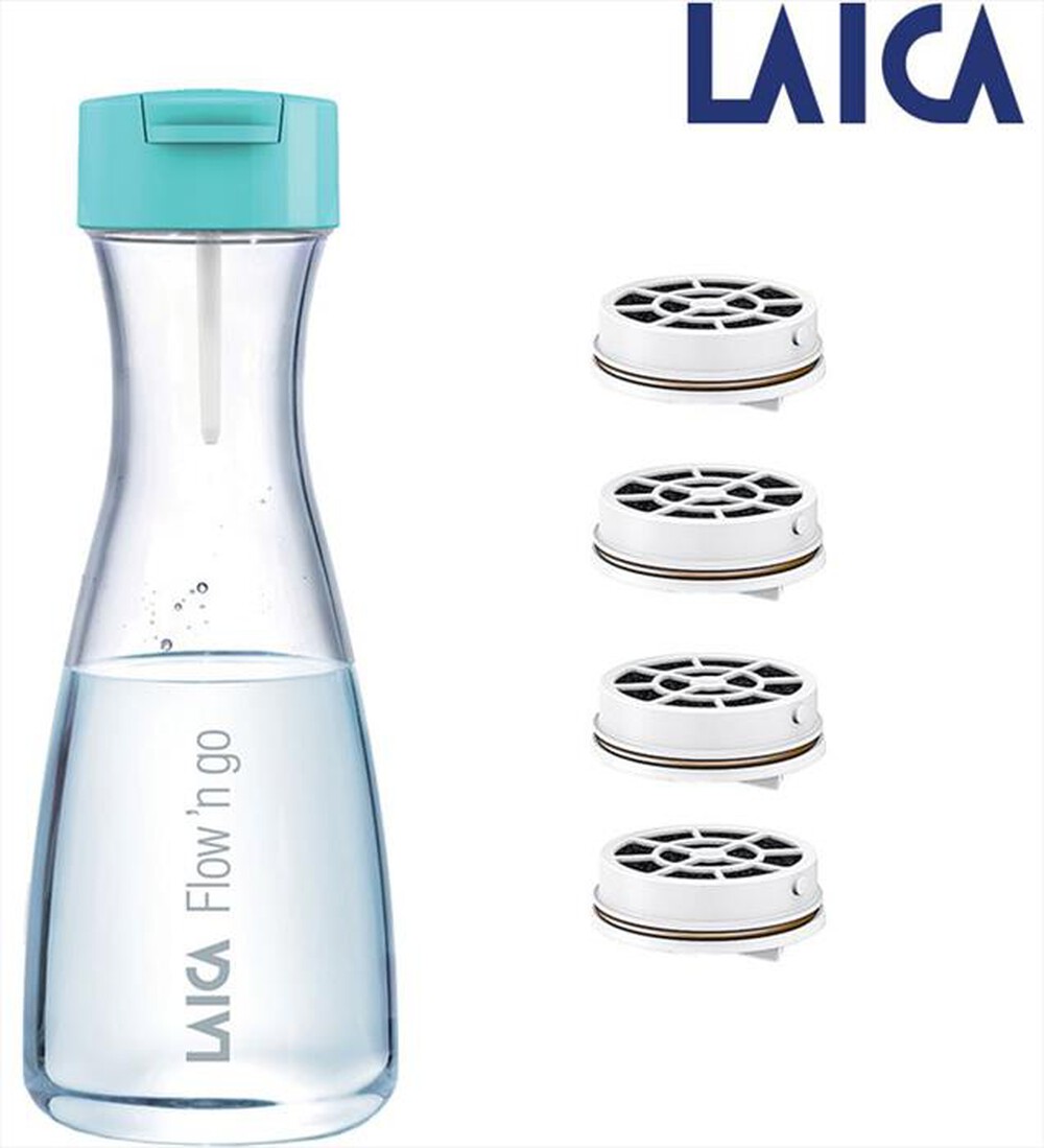 "LAICA - Caraffa filtrante B01AA01-VERDE/TRASPARENTE"