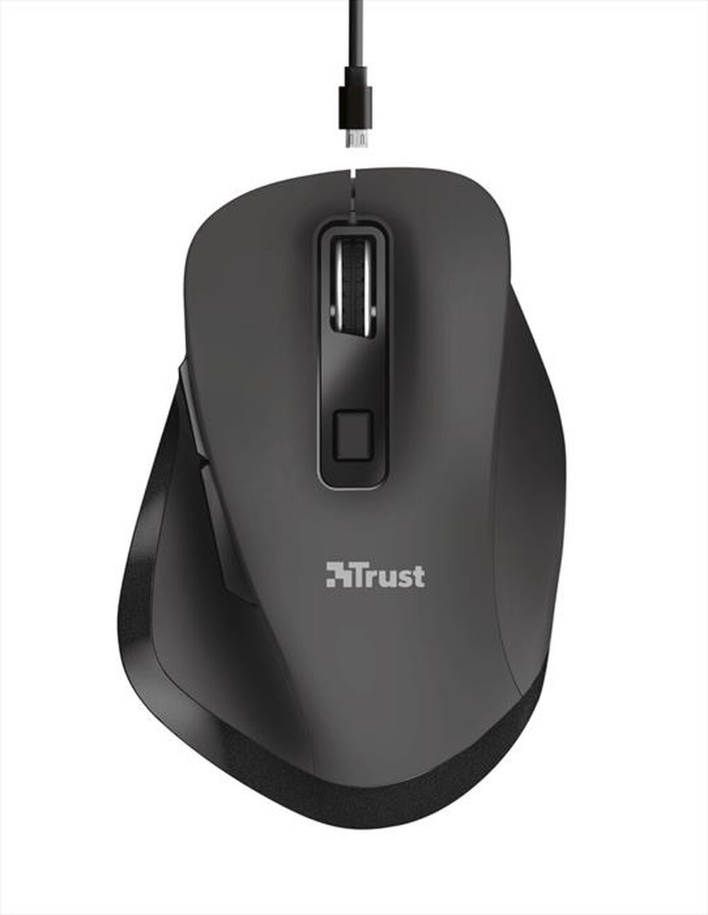 "TRUST - FYDA RCHRGABLE WRL MOUSE-Black"