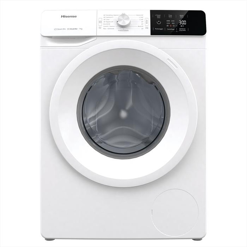 "HISENSE - Lavatrice WFGE70141VM/S 7 Kg Classe B-Bianco"