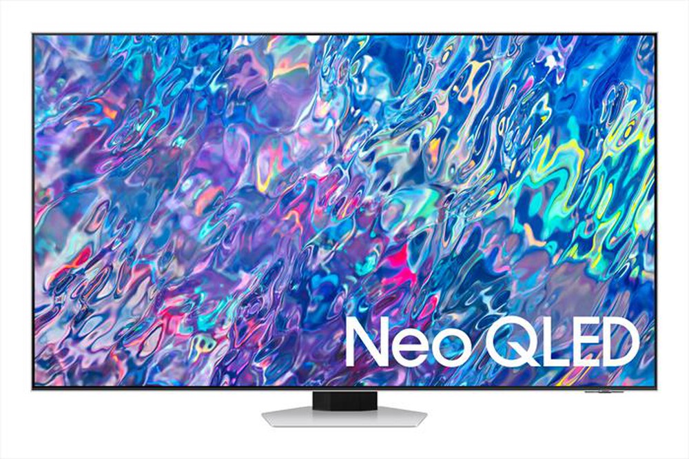 "SAMSUNG - Smart TV Neo QLED 4K 55” QE55QN85B-Bright Silver"