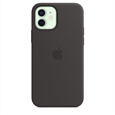 APPLE - Custodia MagSafe in silicone iPhone 12/12 Pro-Nero