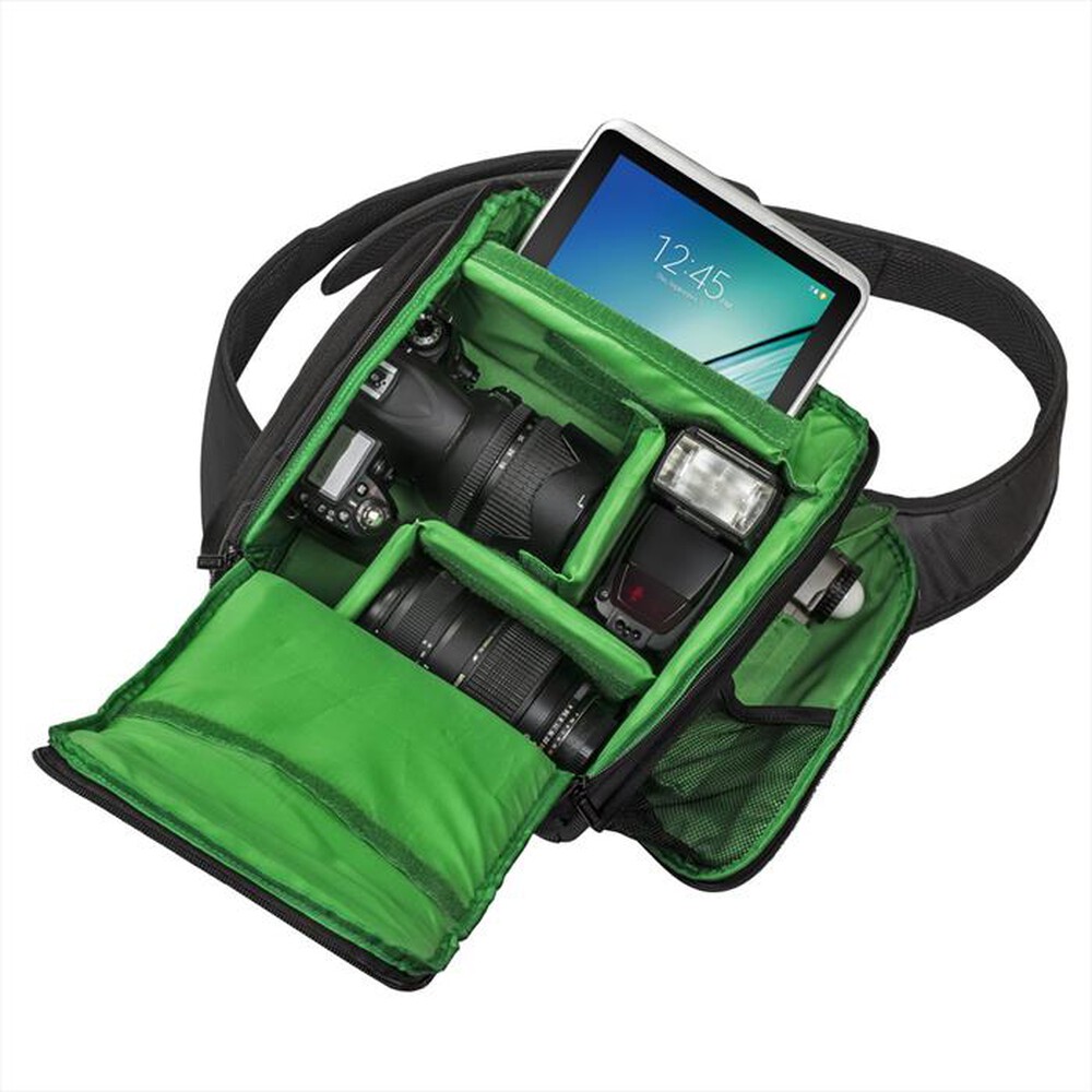 "RIVACASE - 7470 FONDINA MONOSPALLA PER TELECAMERA REFLEX-Nero"