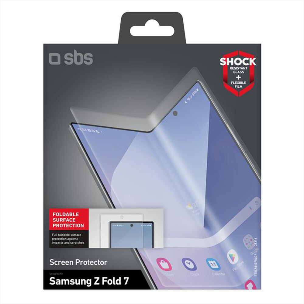 Immagine del prodotto SBS - Pellicola protettiva per Samsung Z Fold 7-Trasparente