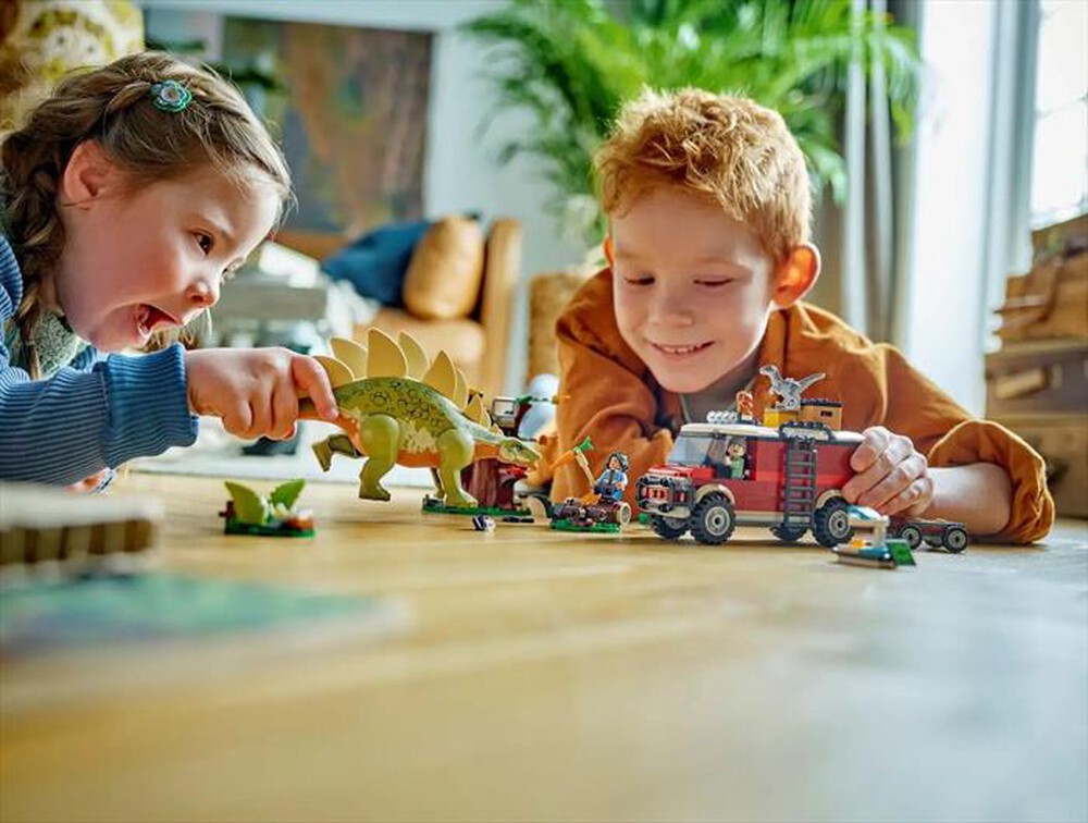 "LEGO - Missione dinosauro: scoperta stegosauro - 76965-Multicolore"