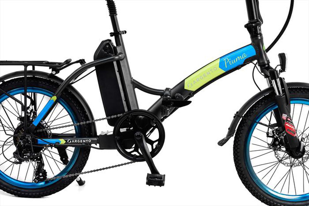 "ARGENTO - E-BIKE PIUMA BLUE"