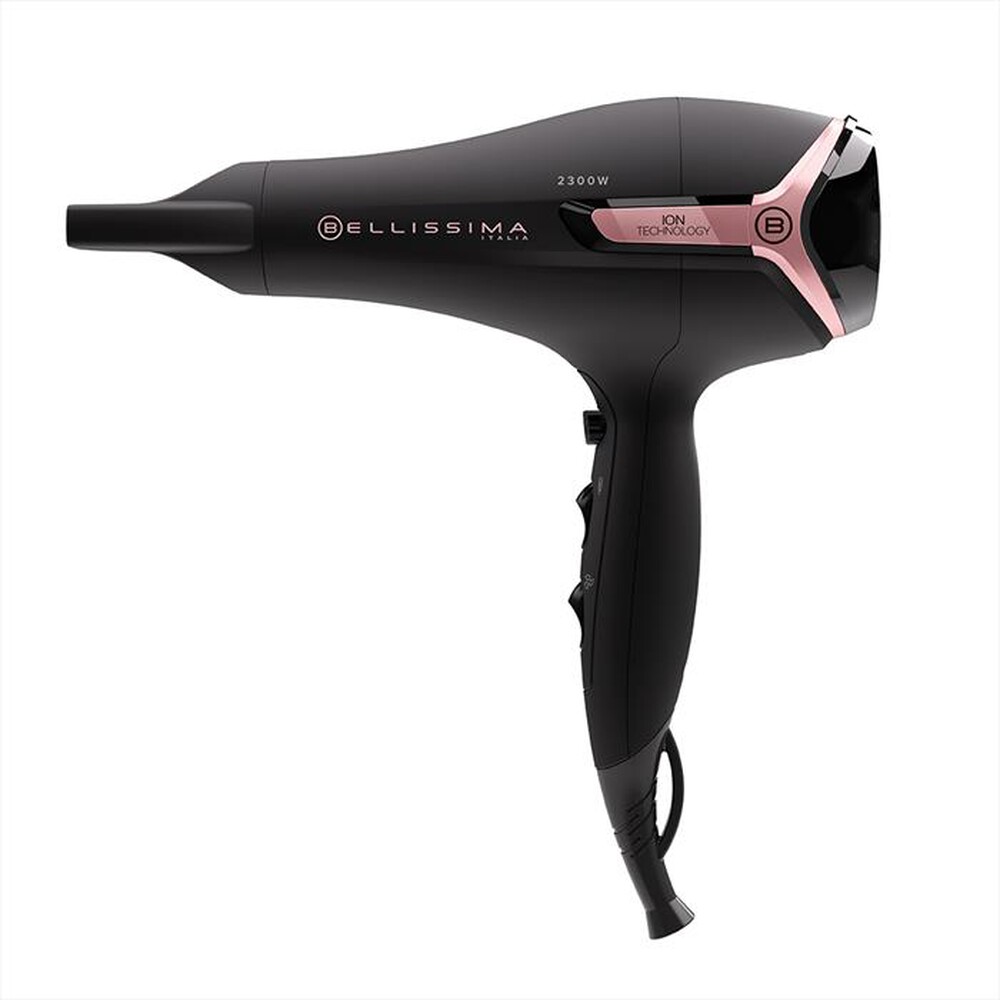 "BELLISSIMA IMETEC - Asciugacapelli K9 2500-nero/pink"