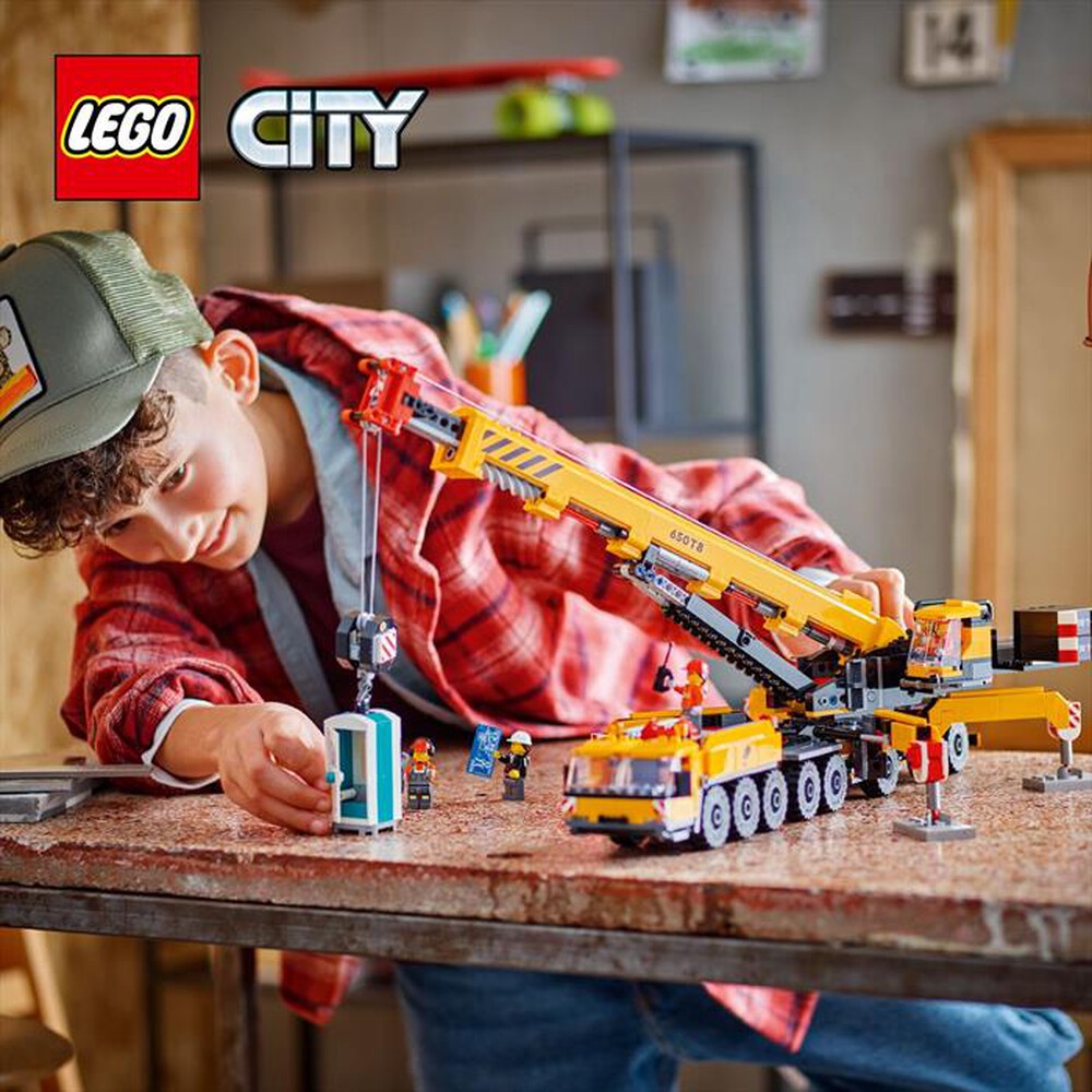 Immagine del prodotto LEGO - CITY BIG VEHICLES Gru da cantiere gialla 60409