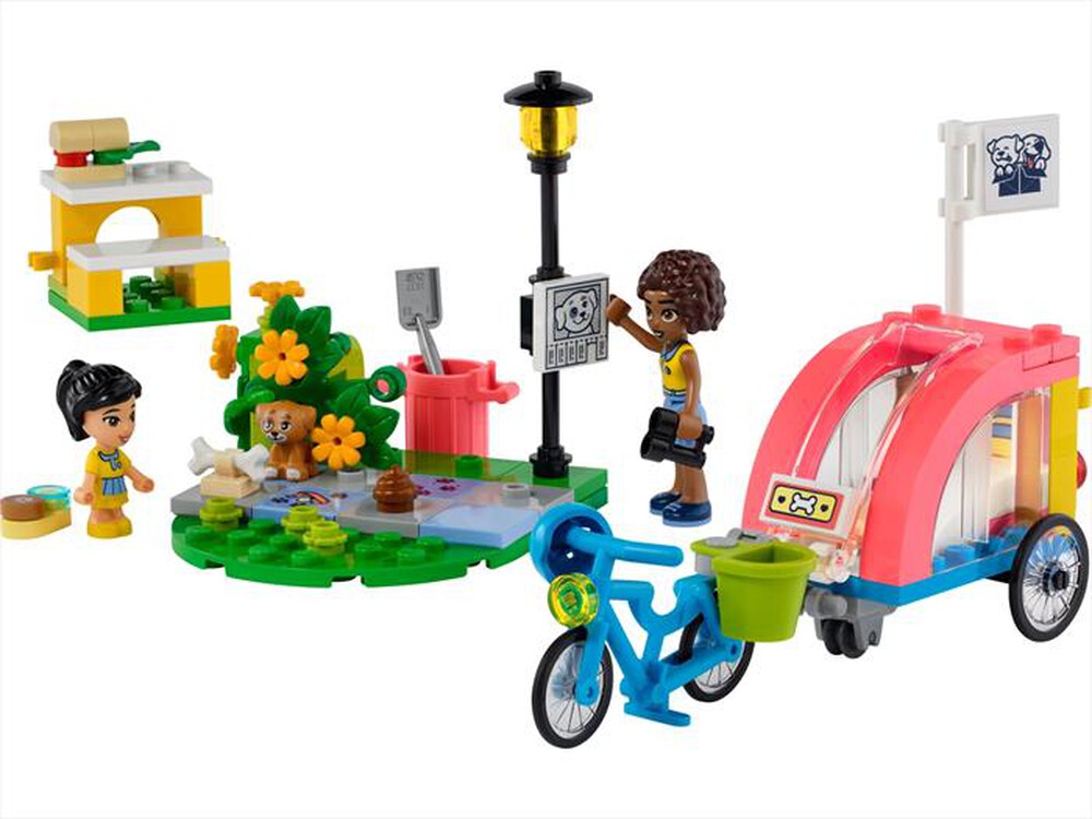 "LEGO - FRIENDS Bici di soccorso dei cani - 41738-Multicolore"