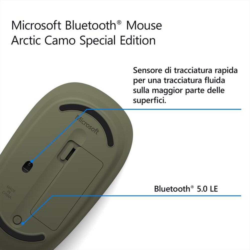 "MICROSOFT - BLUETOOTH MOUSE FOREST-Forest Camo"