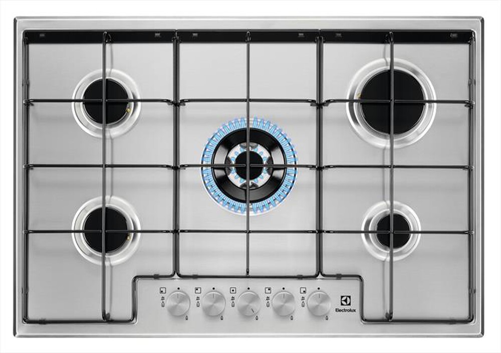 "ELECTROLUX - Piano cottura a gas EGS7534X 0cm-Inox"